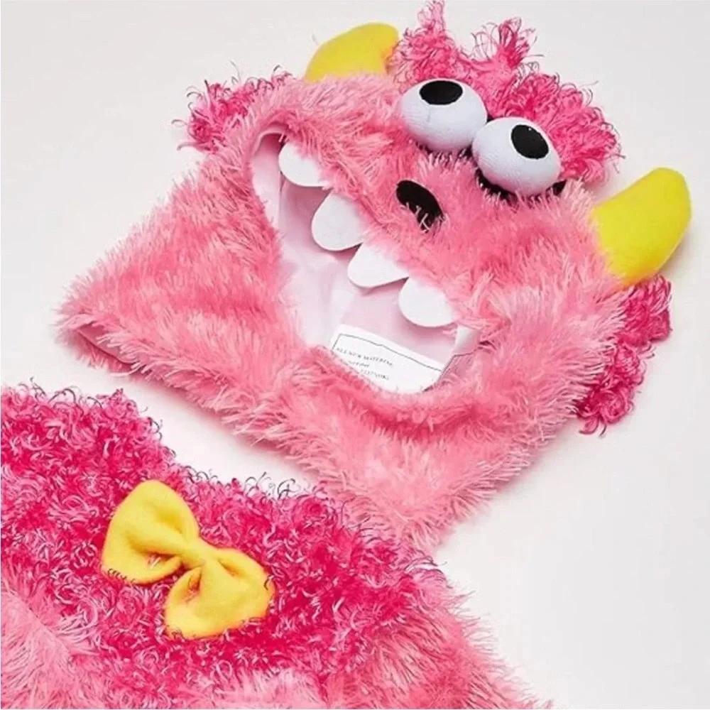 Pinky Winky Monster Costume Baby Size 12-18 Months Halloween Costume 2-pc Set